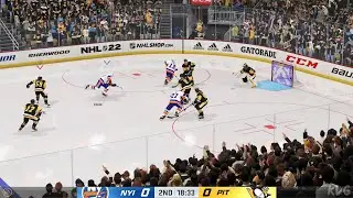 NHL 22 - New York Islanders vs Pittsburgh Penguins - Gameplay (PS5 UHD) [4K60FPS]