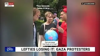 Lefties losing it: Pro-Palestinian protesters lashed for ‘frightfully stupid’ remarks