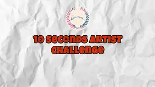 10 seconds artist challenge #draw #10second #artist #challenge #handmade #easy #fast #learn #fire