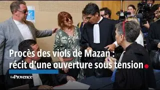 Procès des viols de Mazan : récit d'une première journée sous tension