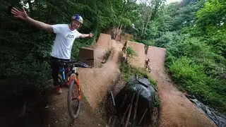 I’M RIDING THE MOST INSANE MTB DIRT JUMP TRAILS!!