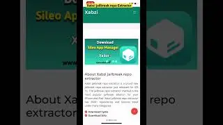 Xabzi - Brand new Jailbreak repo extractor just released for iOS 16 #ios #ios16 #iphone #iphoneapps