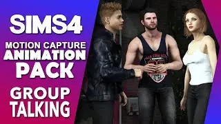 The Sims 4 | Group Talking Animation Pack | Download