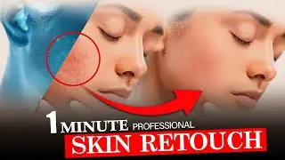 1 min High-End Skin Retouching without losing texture | 2022