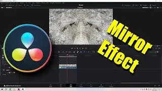 Mirror Effect in DaVinci Resolve