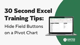 30 Second Microsoft Excel Training Tips: Hide Field Buttons on a Pivot Chart