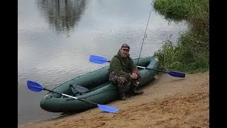 Надувная рыболовная байдарка (каяк) Варвар - 480