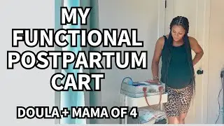 My Postpartum Cart as a Doula and Mama of 4