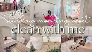 SUNDAY MORNING RESET CLEAN WITH ME // CLEANING MOTIVATION 2024