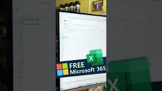 OMG😱Microsoft Excel office 365 बिल्कुल  FREE 🔥👀Use Office 365 FREE #shorts #office365 #ytviral