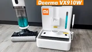 ТЕПЕРЬ ИДЕАЛЬНО🔥НОВЫЙ МОЮЩИЙ ПЫЛЕСОС XIAOMI с БАЗОЙ - Deerma VX910W ОБЗОР!