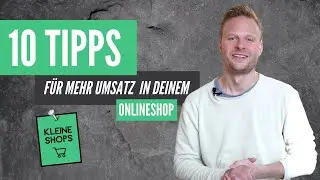 Onlineshop: 10 Tipps für mehr Umsatz 1/3 [kleine Shops]