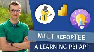 Meet reporTee - The Learning Power BI App for End-Users (with Štěpán Rešl)