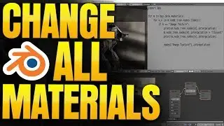 Blender Python Scripting: Modify all material texture interpolation settings at once