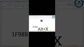 Ms-word में butterfly 🦋 symbol कैसे लाएं || butterfly 🦋 symbol in ms-word ||#shorts#computer#short