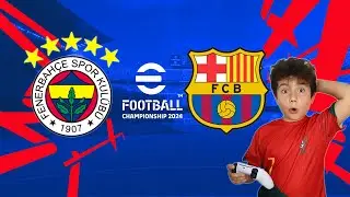 Fenerbahçe Barcelona efootball 2024!! EFSANE MAÇ @OyuncuYusuf