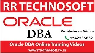 Oracle Instance vs Database  | Oracle DBA Tutorials for the Beginners | RR TECHNOSOFT