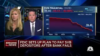 FDIC plans to pay SVB depositors after bank fails