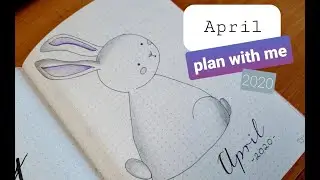 April 2020 ~ Plan With Me ~ Bullet Journal Setup