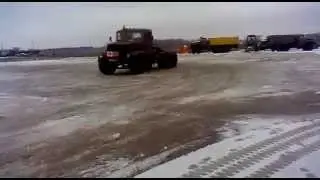 Truck Kraz 6X6 nice drift | Краз 6Х6 дрифт