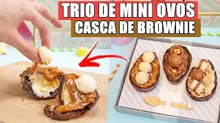 TRIO MINI OVOS DE BROWNIE - Tiago Mauro