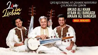 Live In Lisbon Raga Jhinjhoti | Amaan Ali Bangash and Ayaan Ali Bangash | Sarod