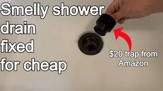 Smell from Shower Drain Fixed