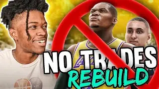 i tried to rebuild a team without making any trades in nba 2k22