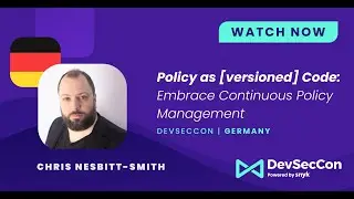 Policy as [versioned] Code: Embrace Continuous Policy Management