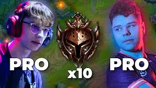 2 PRO GRACZY vs 10 AMATORÓW w LEAGUE OF LEGENDS