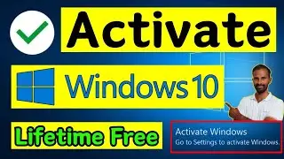 ✅How to Activate Windows 10 for Free in Tamil | Remove Windows 10 Activation Watermark Permanently