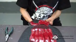 Handmade Samurai Armor Process