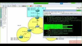 13.CCNP Route [300-101] (Default information originate and OSPF Auth) By Eng Ahmed Abdallah