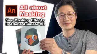 All about masking: Five masking effects in Adobe Animate CC