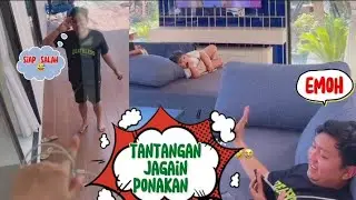 Denny caknan dapet tantangan jagain ponakan| hasilnya gini deh😭😂😂