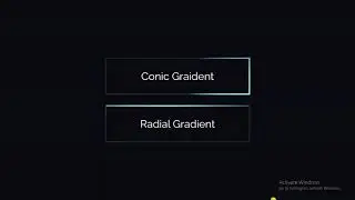 Conic And Radial Gradient Animation With Html And CSS