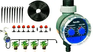 Как сделать автоматический полив грядок на даче | алиэкспресс обзор