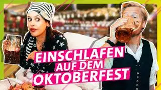 Laute Band und grölende Besucher: Schlaf auf dem Oktoberfest ein! || Das schaffst du nie!