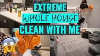 NEW! EXTREME WHOLE HOUSE CLEAN WITH ME 2020 | ALL DAY SPEED CLEANING MOTIVATION | CLEANING ROUTINE