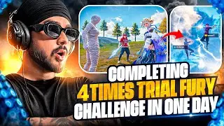 FULL AGGRESSIVE TRAIL OF FURY CHALLENGE  | COMPLETED BACK TO BACK 4 TIMES IN A DAY💪