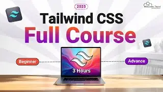 Tailwind CSS Full Course for Beginners (3 HOURS) | Learn Tailwind CSS with Project in 2024