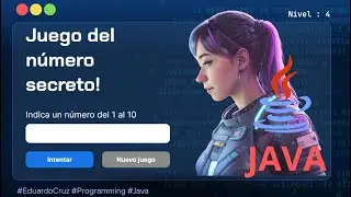 Juego del numero Secreto JAVA | Tutorial Completo