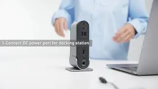 Baseus 17in1 USB C Docking Station to Cast on 3 Monitors 4K USB C Dock Laptop Docking station