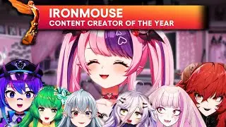 VShojo react to Mouse winning 'Content Creator of the Year' at the Game Awards