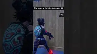 The bugs in fortnite is crazy 💀 