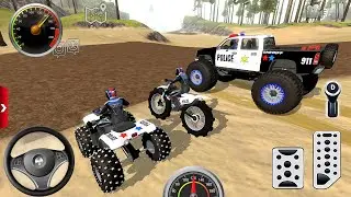 Juegos De Carros - Motos de Cross, Quads 4x4, Coches de Policía - Offroad Outlaws Android Gameplay