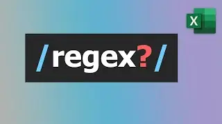 REGEX in Excel - Extract and Clean Data using regex functions