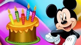 Canción Cumpleaños Feliz de MICKEY MOUSE Tradicional Original para dedicar Niños infantiles