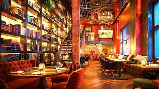 Cafe Library Restaurant Ambience Playlist - Smooth Melodic Jazz & Bossa Nova Background MIX