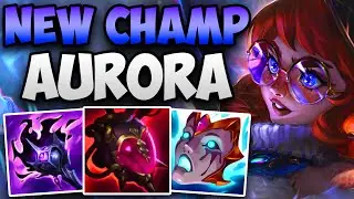 CHALLENGER MID LANER CARRIES WITH AURORA! | CHALLENGER AURORA MID GAMEPLAY | Patch 14.14 S14